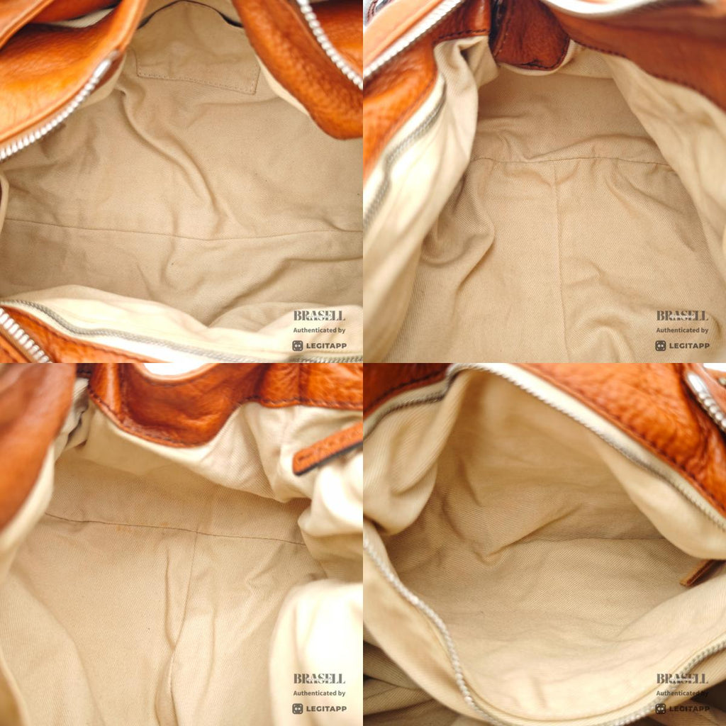 Chloe Paddington Brown Handbag Shoulder Bag Leather 【ImportFeeFREE】