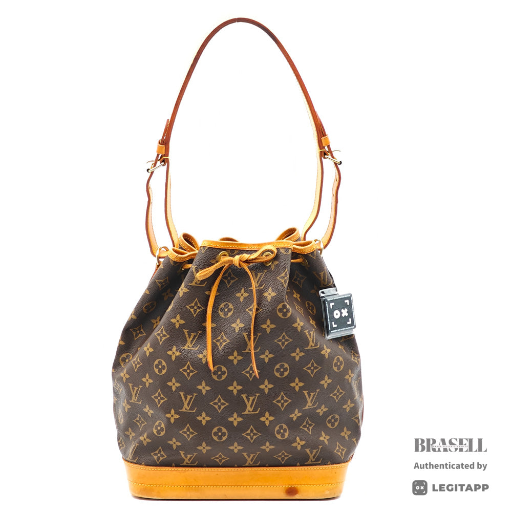 LOUIS VUITTON Noe Monogram Canvas Shoulder Bag M42224 【ImportFeeFREE】