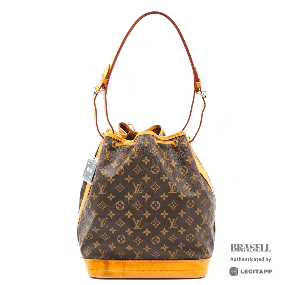 LOUIS VUITTON Noe Monogram Canvas Shoulder Bag M42224 【ImportFeeFREE】