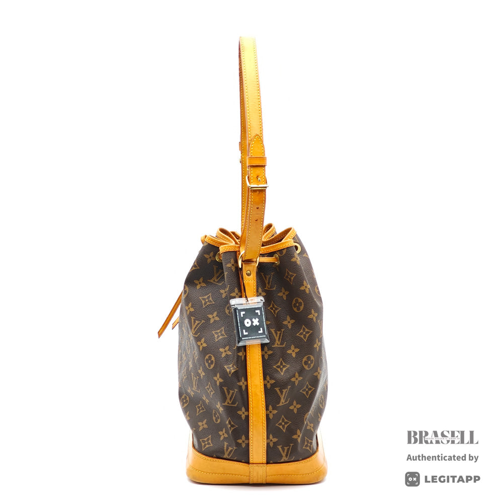 LOUIS VUITTON Noe Monogram Canvas Shoulder Bag M42224 【ImportFeeFREE】