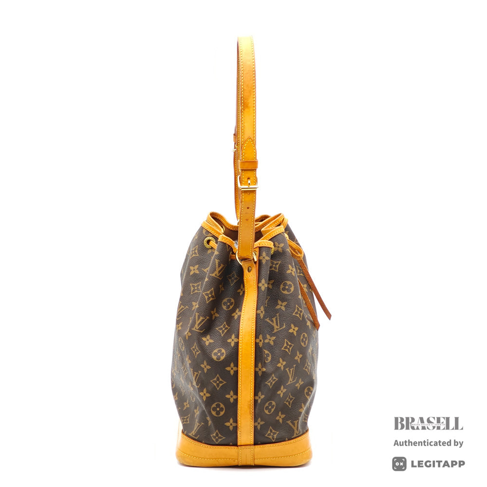 LOUIS VUITTON Noe Monogram Canvas Shoulder Bag M42224 【ImportFeeFREE】