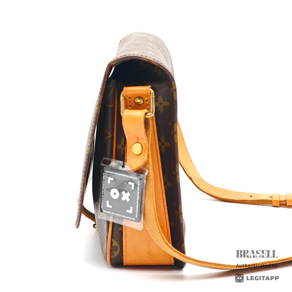 LOUIS VUITTON Cartouchiere GM Monogram Shoulder Bag M51252【ImportFeeFREE】