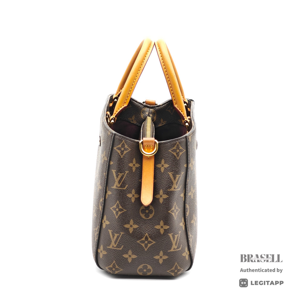 LOUIS VUITTON Montaigne MM Monogram Canvas Handbag M41055 【ImportFeeFREE】