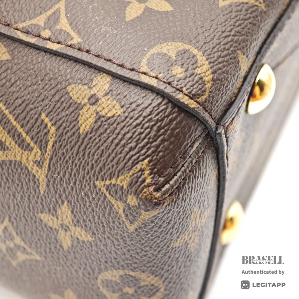 LOUIS VUITTON Montaigne MM Monogram Canvas Handbag M41055 【ImportFeeFREE】