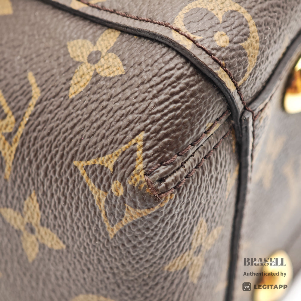 LOUIS VUITTON Montaigne MM Monogram Canvas Handbag M41055 【ImportFeeFREE】