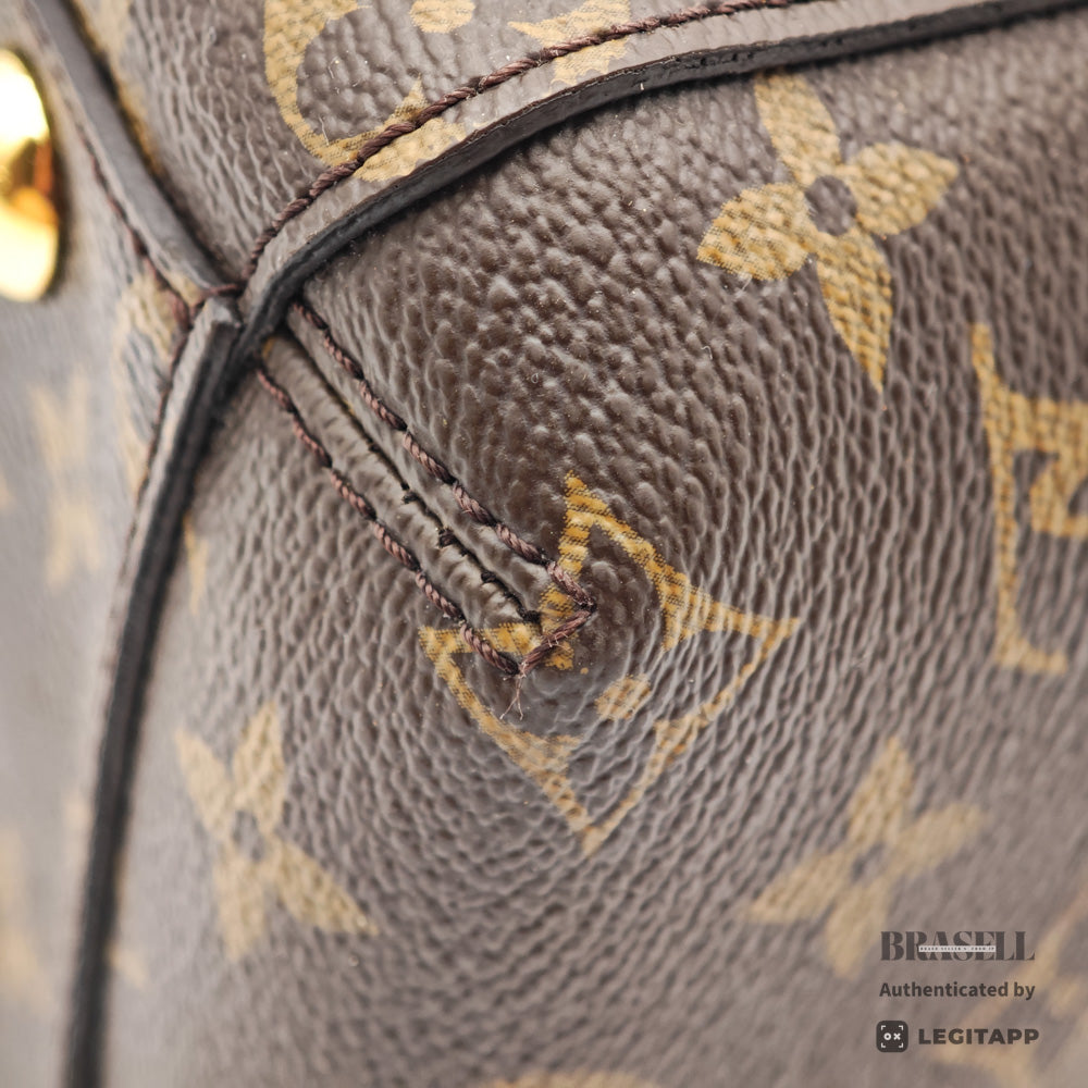 LOUIS VUITTON Montaigne MM Monogram Canvas Handbag M41055 【ImportFeeFREE】