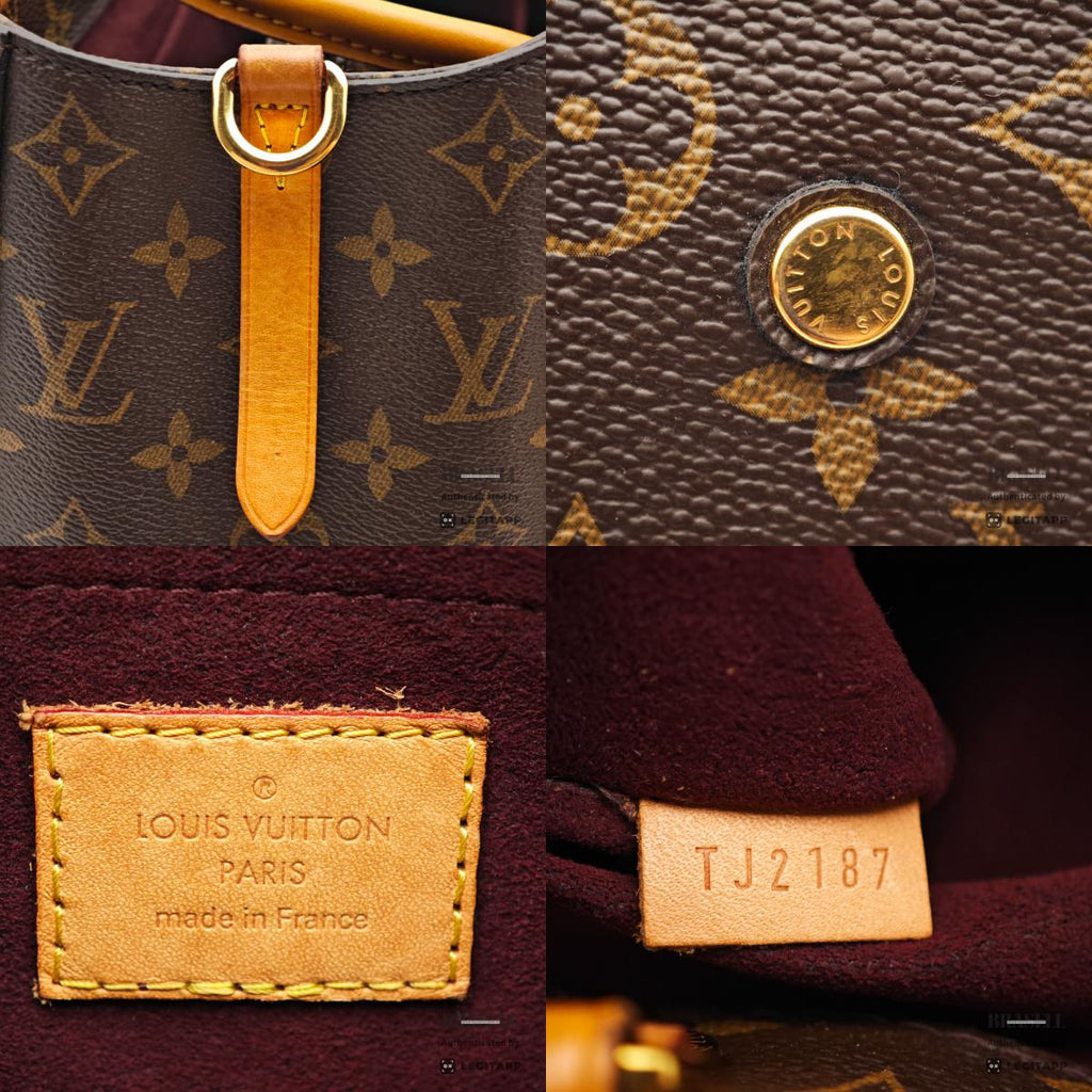 LOUIS VUITTON Montaigne MM Monogram Canvas Handbag M41055 【ImportFeeFREE】