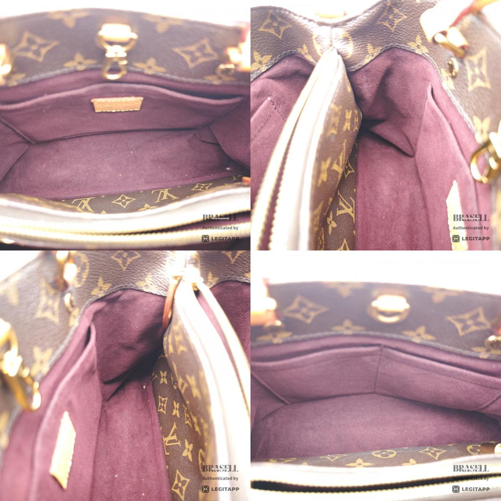 LOUIS VUITTON Montaigne MM Monogram Canvas Handbag M41055 【ImportFeeFREE】