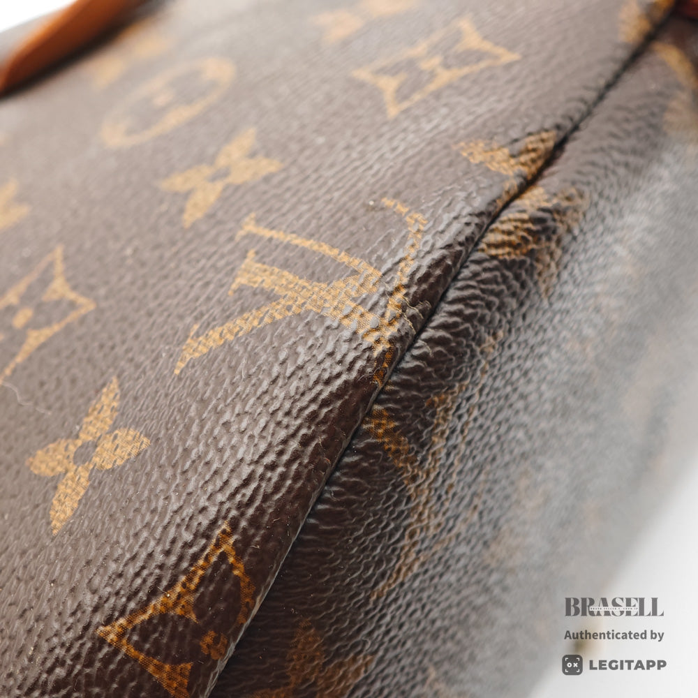 LOUIS VUITTON Bumbag Monogram Canvas Brown Waist Bag M43644 【ImportFeeFREE】