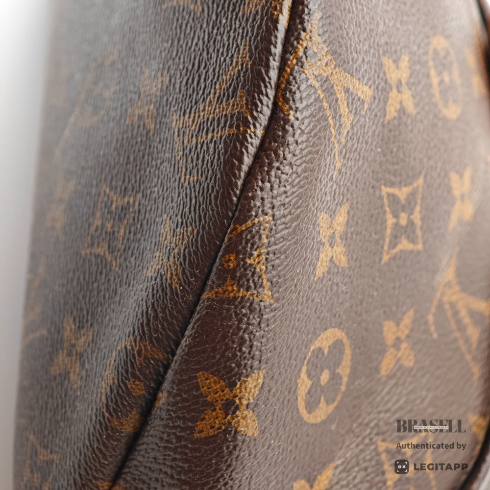 LOUIS VUITTON Bumbag Monogram Canvas Brown Waist Bag M43644 【ImportFeeFREE】