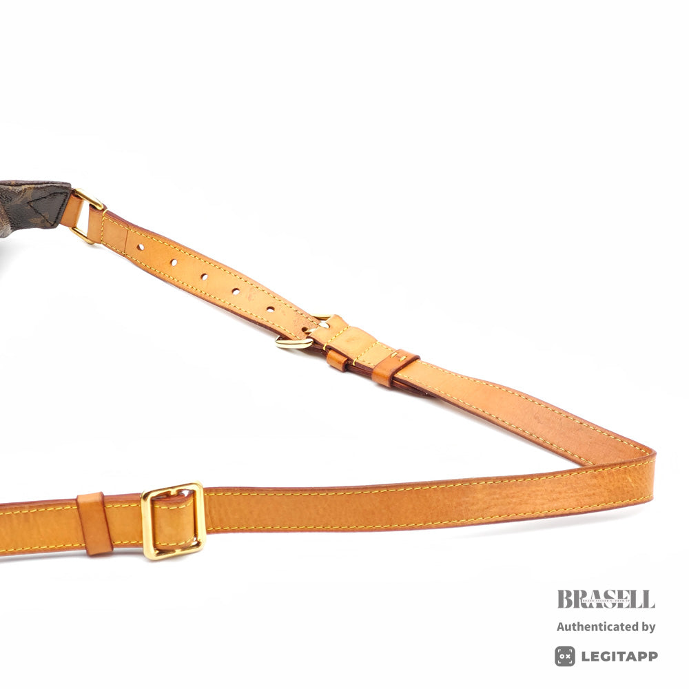 LOUIS VUITTON Bumbag Monogram Canvas Brown Waist Bag M43644 【ImportFeeFREE】