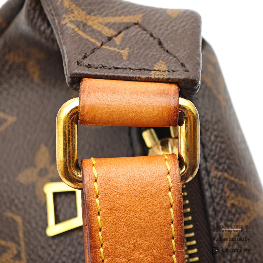 LOUIS VUITTON Bumbag Monogram Canvas Brown Waist Bag M43644 【ImportFeeFREE】
