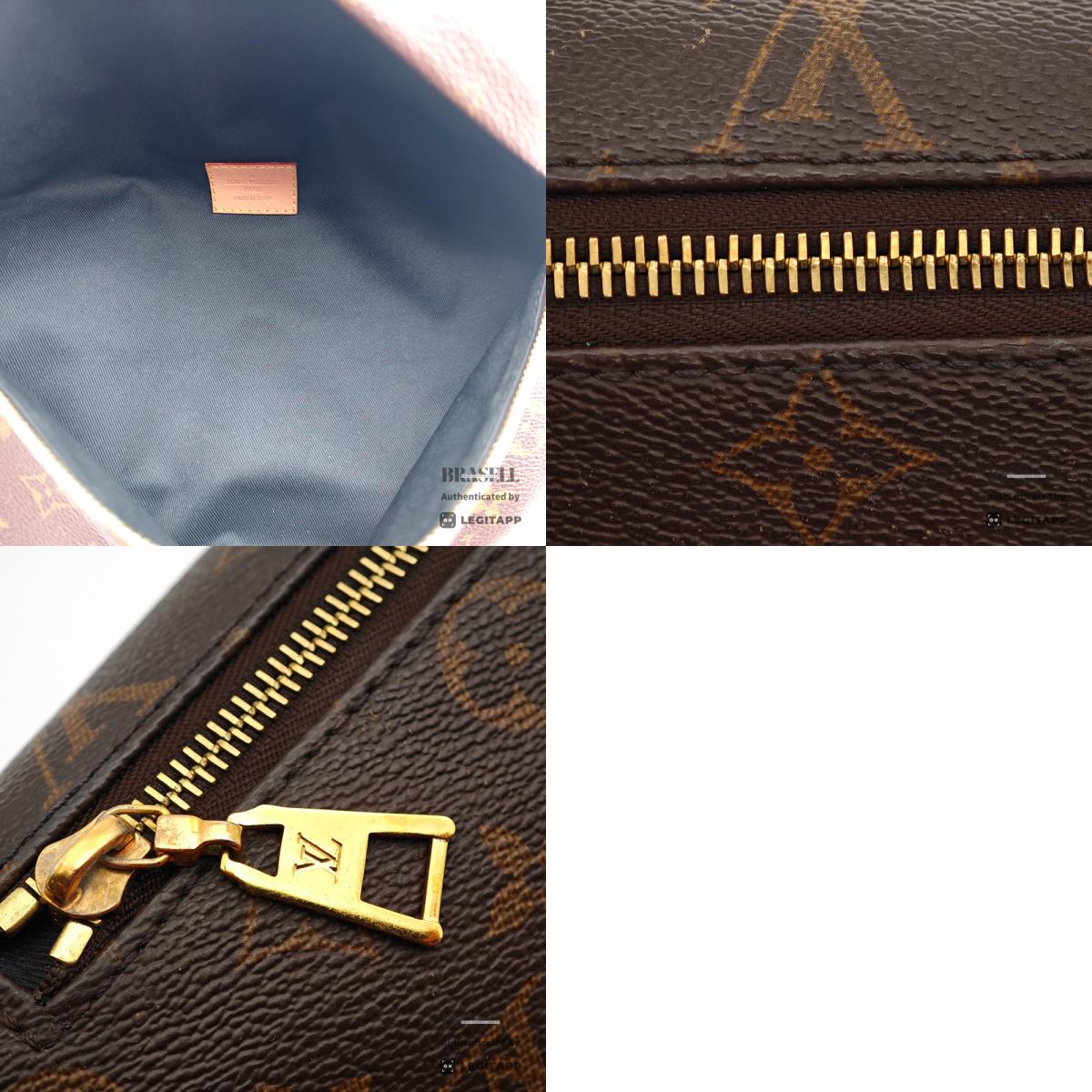LOUIS VUITTON Bumbag Monogram Canvas Brown Waist Bag M43644 【ImportFeeFREE】