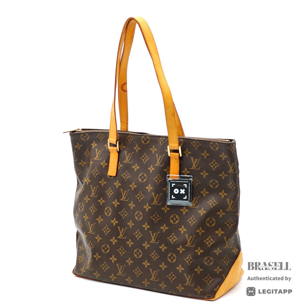 LOUIS VUITTON Cabas Mezzo Monogram Canvas Tote Bag M51151 【ImportFeeFREE】