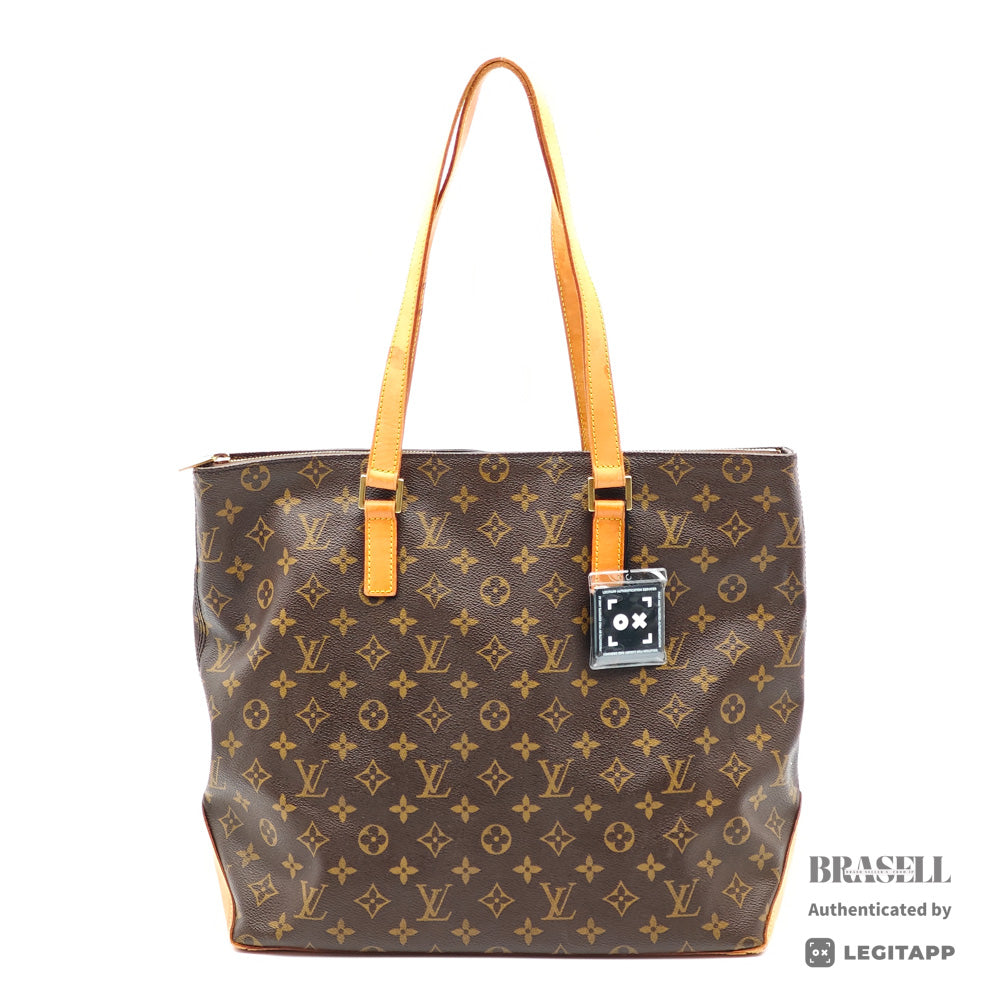 LOUIS VUITTON Cabas Mezzo Monogram Canvas Tote Bag M51151 【ImportFeeFREE】