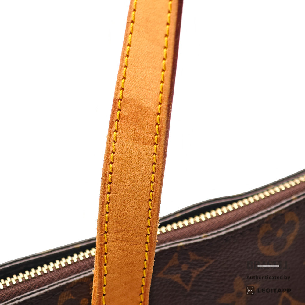 LOUIS VUITTON Cabas Mezzo Monogram Canvas Tote Bag M51151 【ImportFeeFREE】