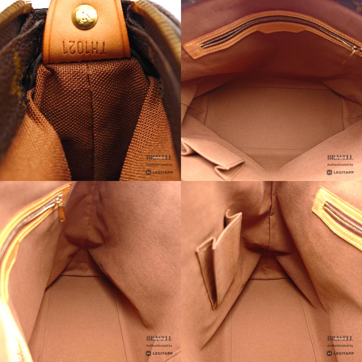 LOUIS VUITTON Cabas Mezzo Monogram Canvas Tote Bag M51151 【ImportFeeFREE】