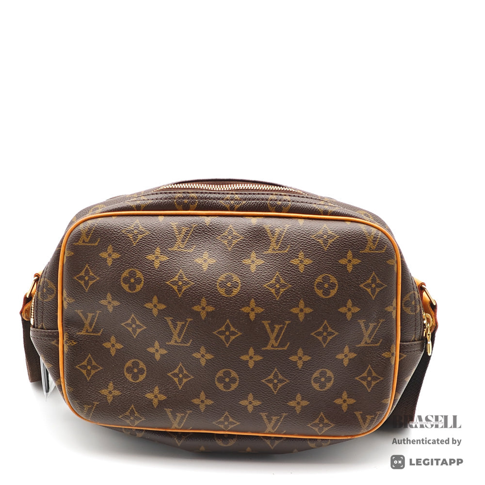LOUIS VUITTON Reporter PM Monogram Canvas Shoulder Bag M45254 【ImportFeeFREE】