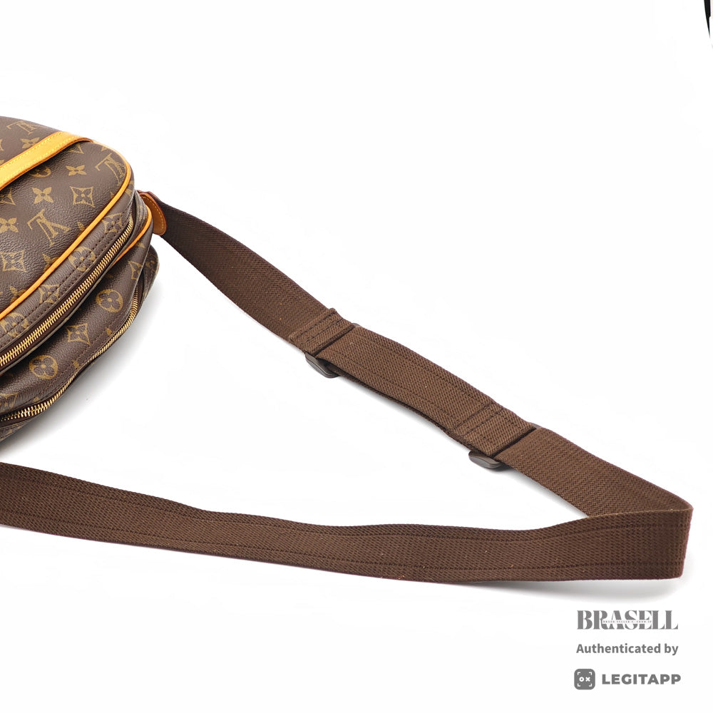 LOUIS VUITTON Reporter PM Monogram Canvas Shoulder Bag M45254 【ImportFeeFREE】