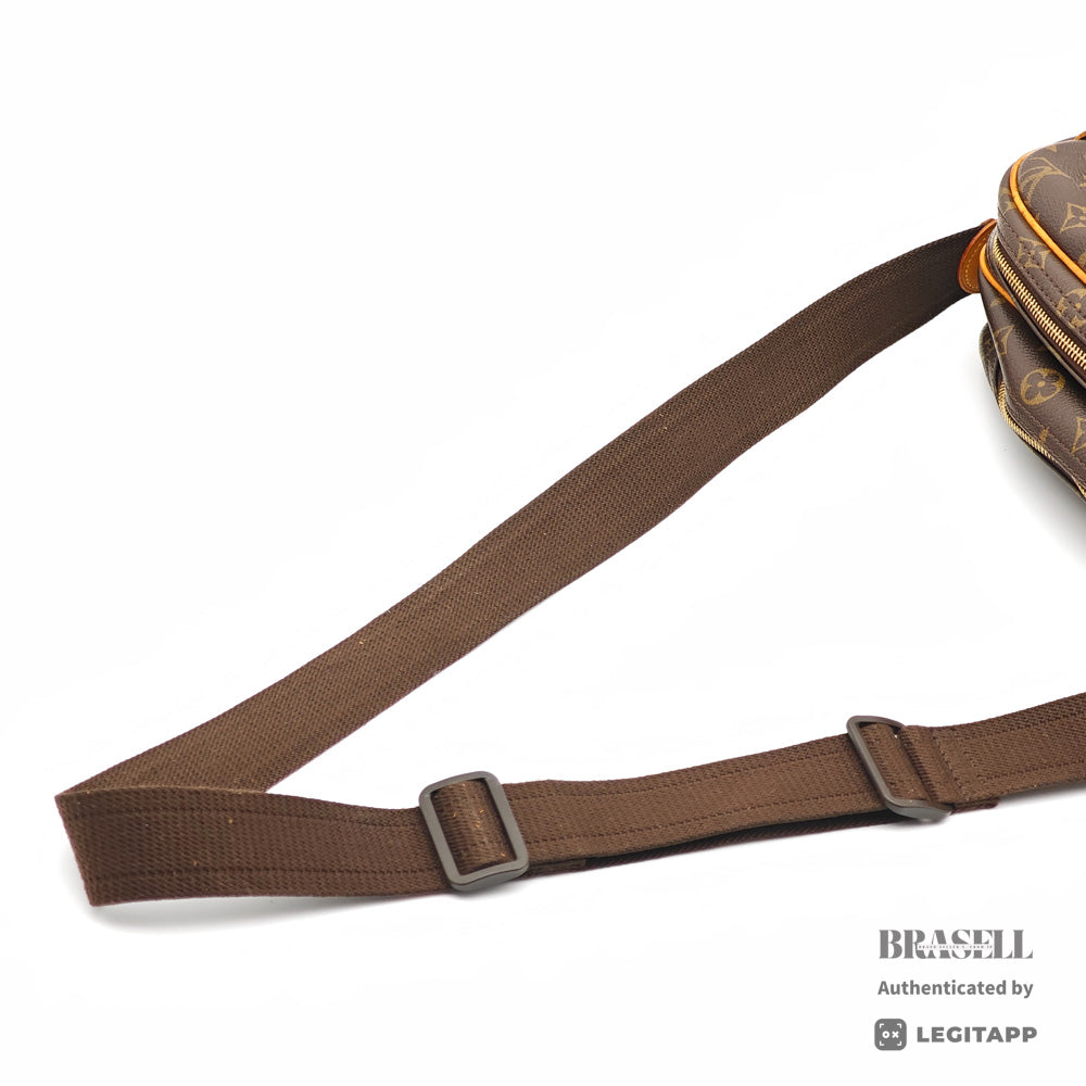 LOUIS VUITTON Reporter PM Monogram Canvas Shoulder Bag M45254 【ImportFeeFREE】