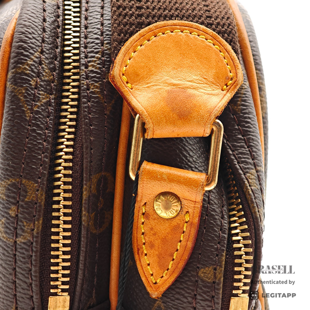 LOUIS VUITTON Reporter PM Monogram Canvas Shoulder Bag M45254 【ImportFeeFREE】