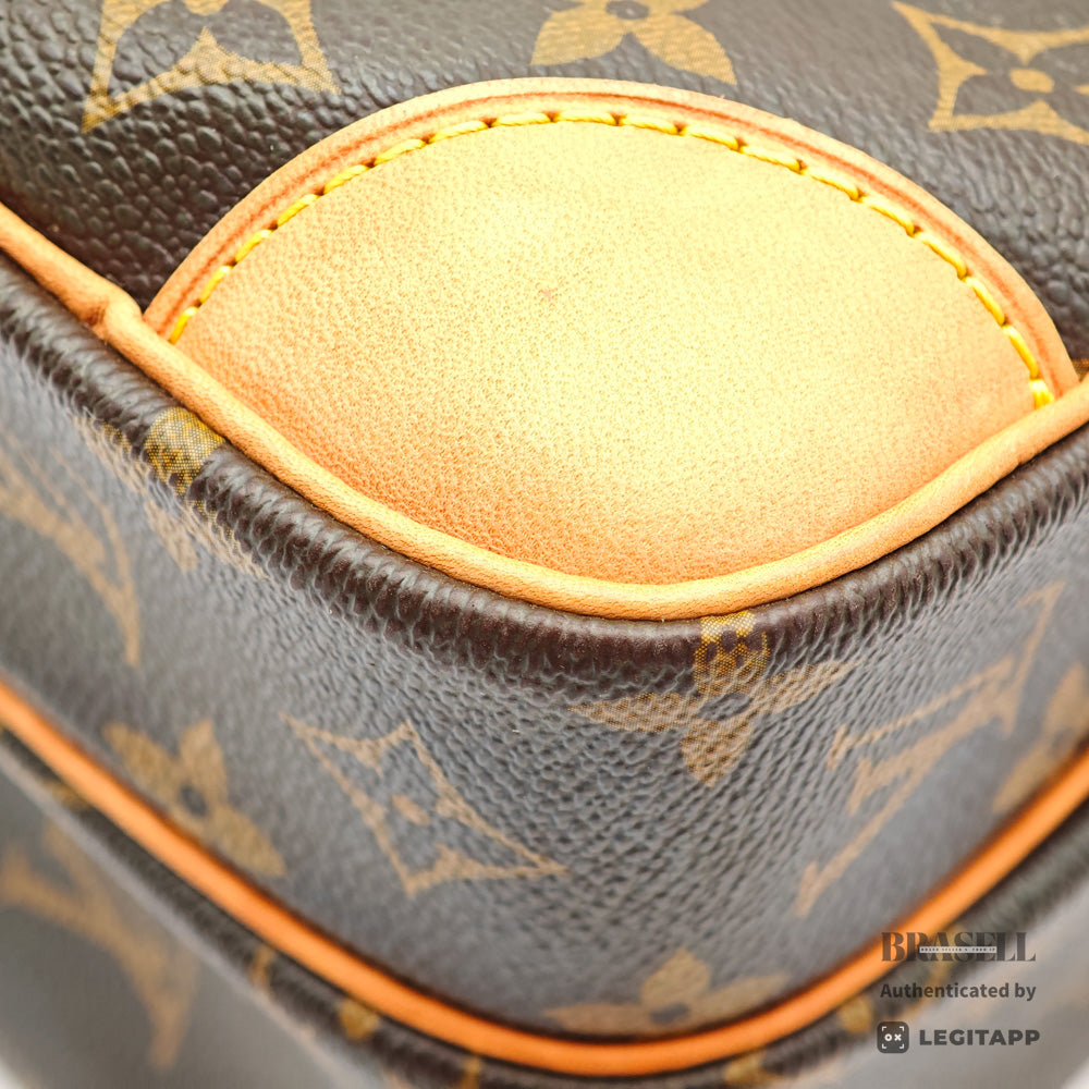 LOUIS VUITTON Nile Monogram Canvas Brown Shoulder Bag M45244 【ImportFeeFREE】