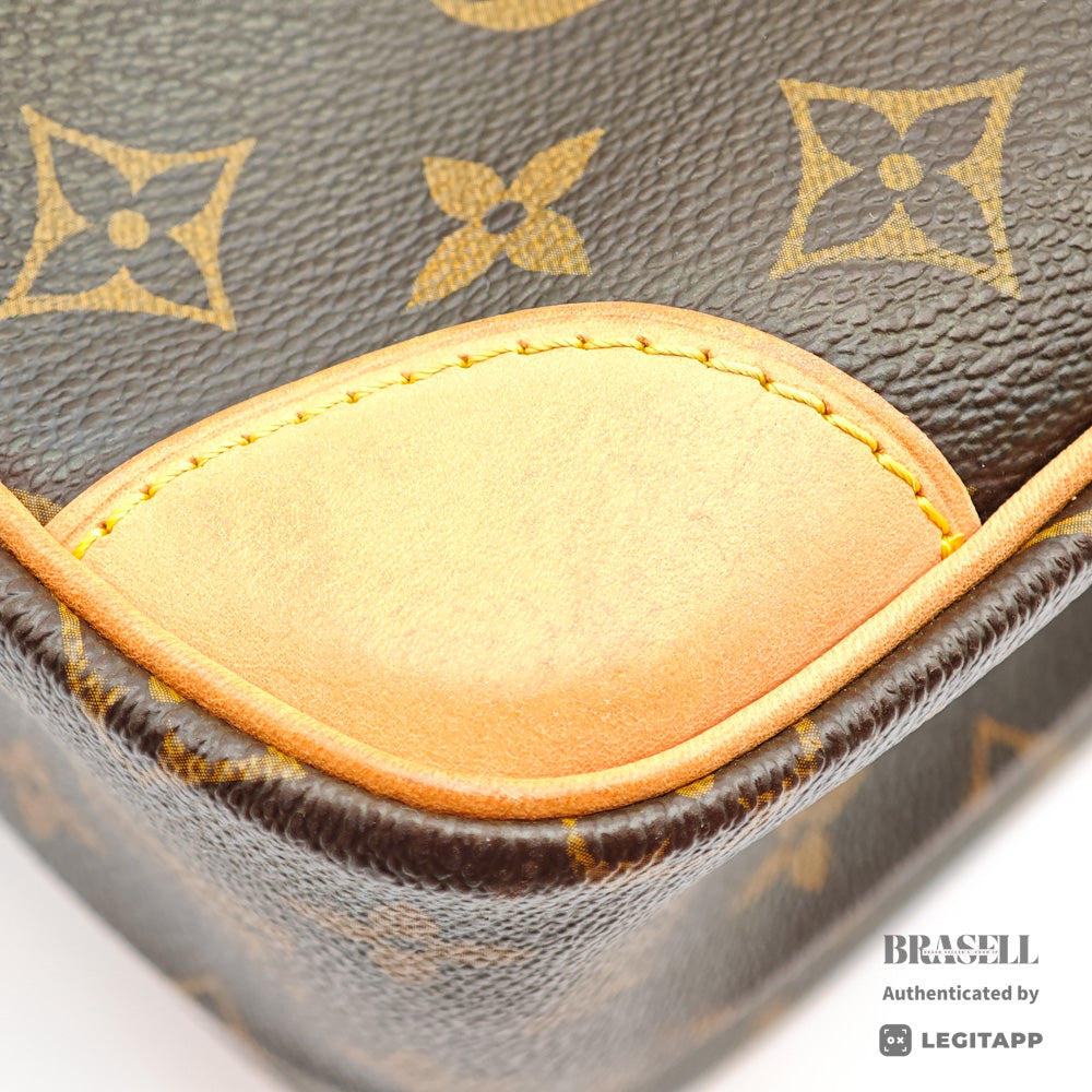 LOUIS VUITTON Nile Monogram Canvas Brown Shoulder Bag M45244 【ImportFeeFREE】