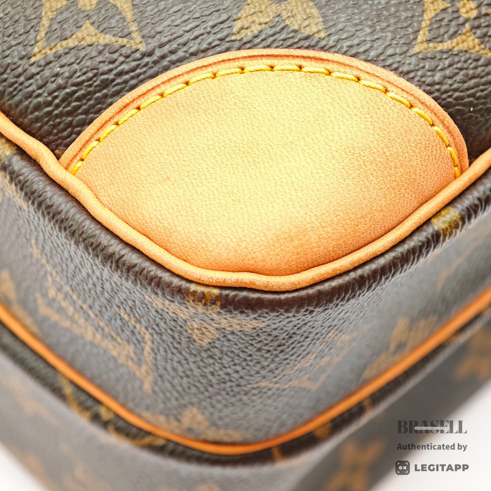 LOUIS VUITTON Nile Monogram Canvas Brown Shoulder Bag M45244 【ImportFeeFREE】