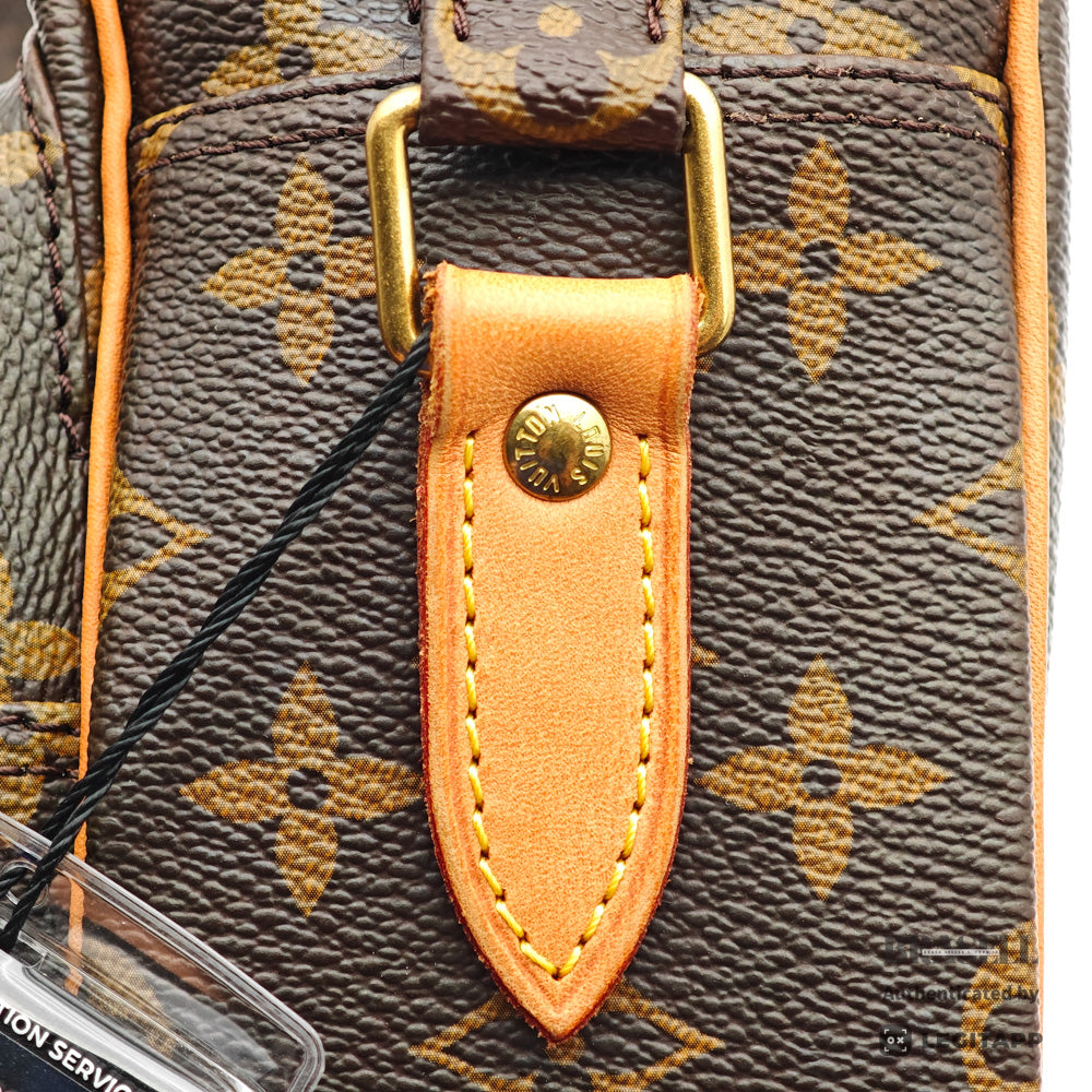 LOUIS VUITTON Nile Monogram Canvas Brown Shoulder Bag M45244 【ImportFeeFREE】