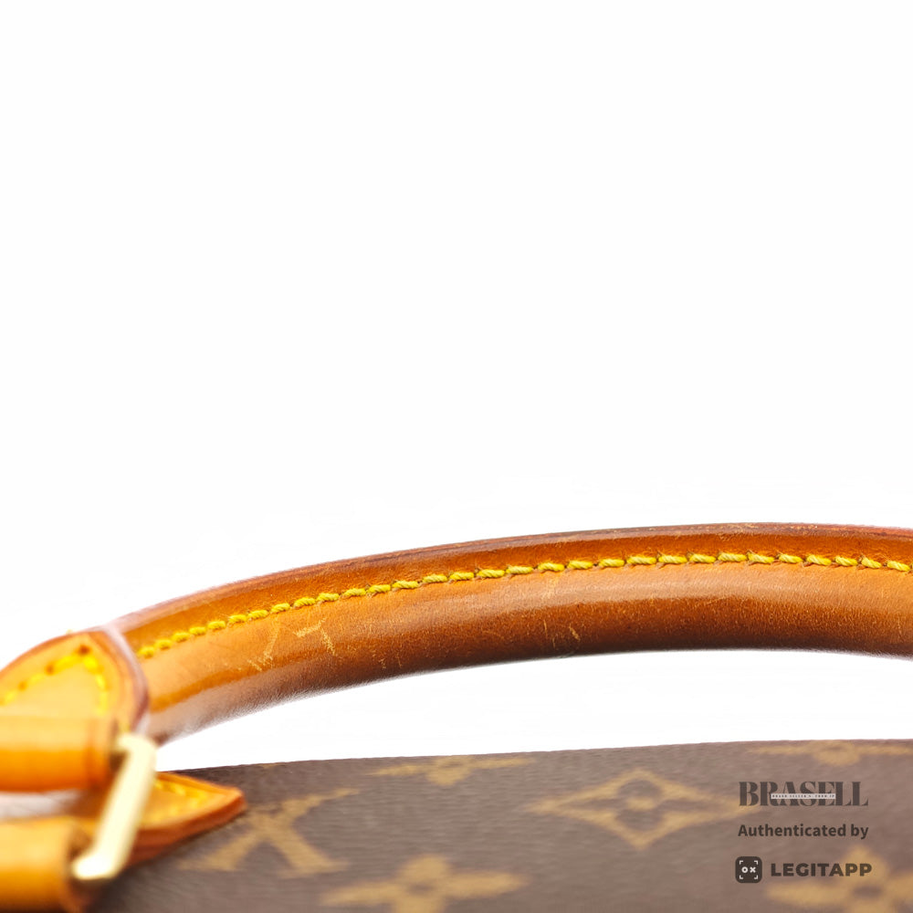 LOUIS VUITTON Speedy 35 Monogram Canvas Brown Hand Bag M41524 【ImportFeeFREE】