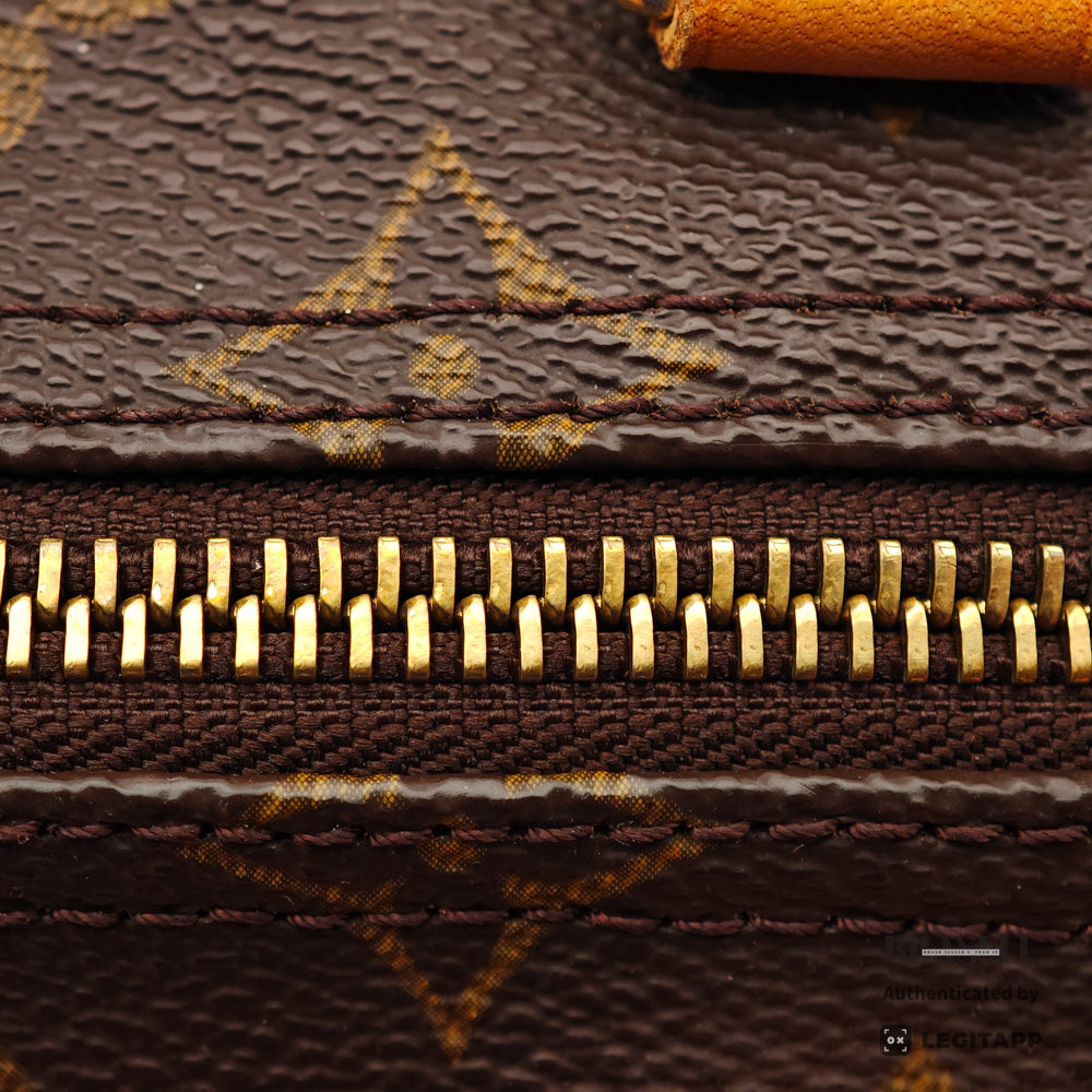 LOUIS VUITTON Speedy 35 Monogram Canvas Brown Hand Bag M41524 【ImportFeeFREE】