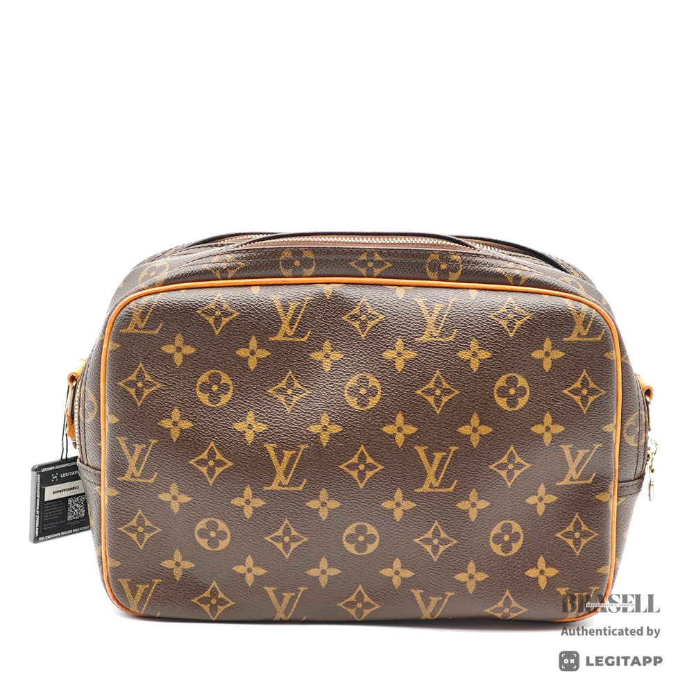 LOUIS VUITTON Reporter PM Monogram Canvas Shoulder Bag M45254 【ImportFeeFREE】
