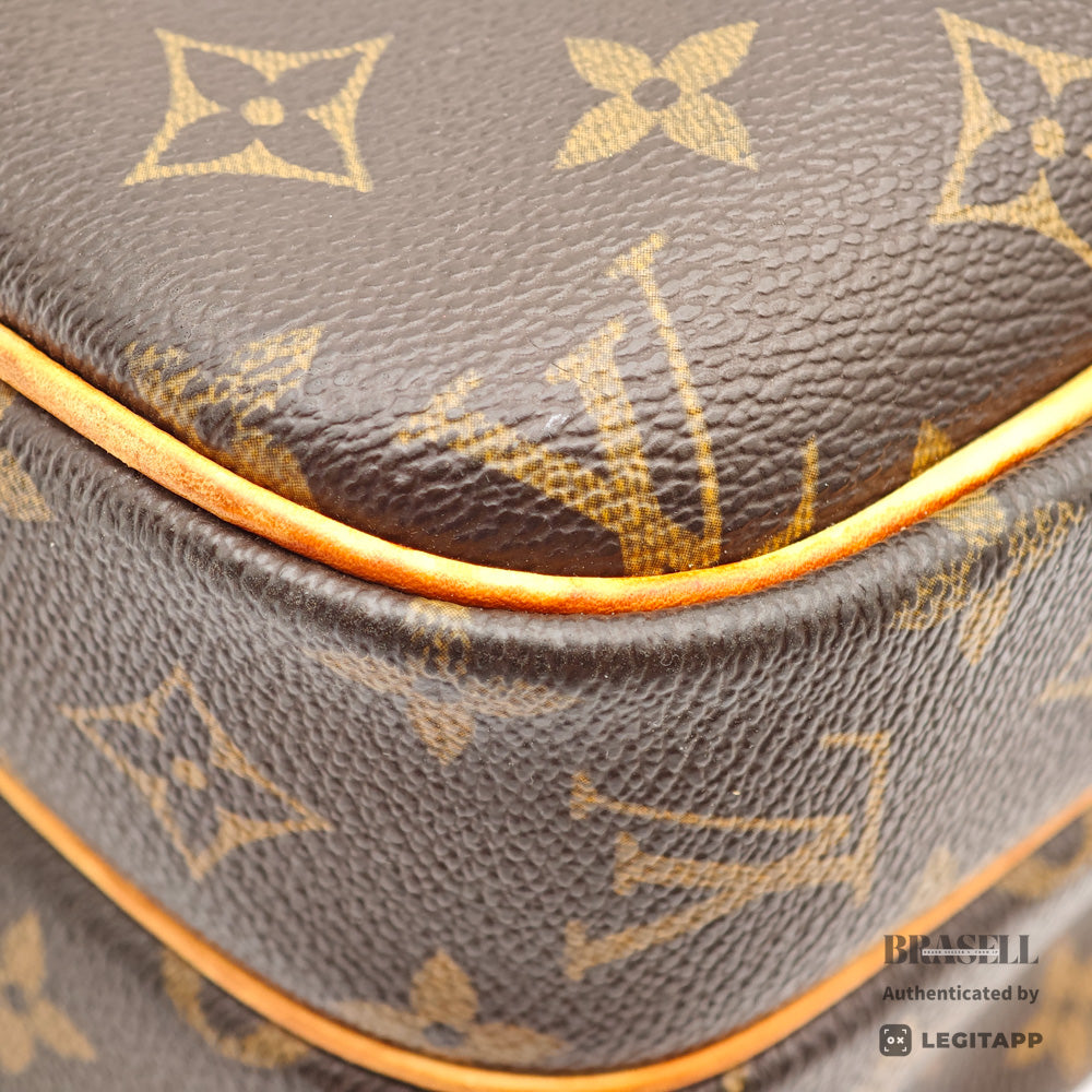 LOUIS VUITTON Reporter PM Monogram Canvas Shoulder Bag M45254 【ImportFeeFREE】