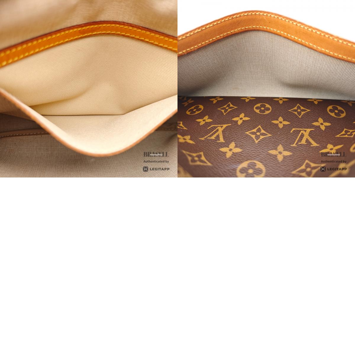 LOUIS VUITTON Reporter PM Monogram Canvas Shoulder Bag M45254 【ImportFeeFREE】
