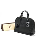 LOUIS VUITTON Alma PM Epi Leather Black Hand Bag M52142 【ImportFeeFREE】