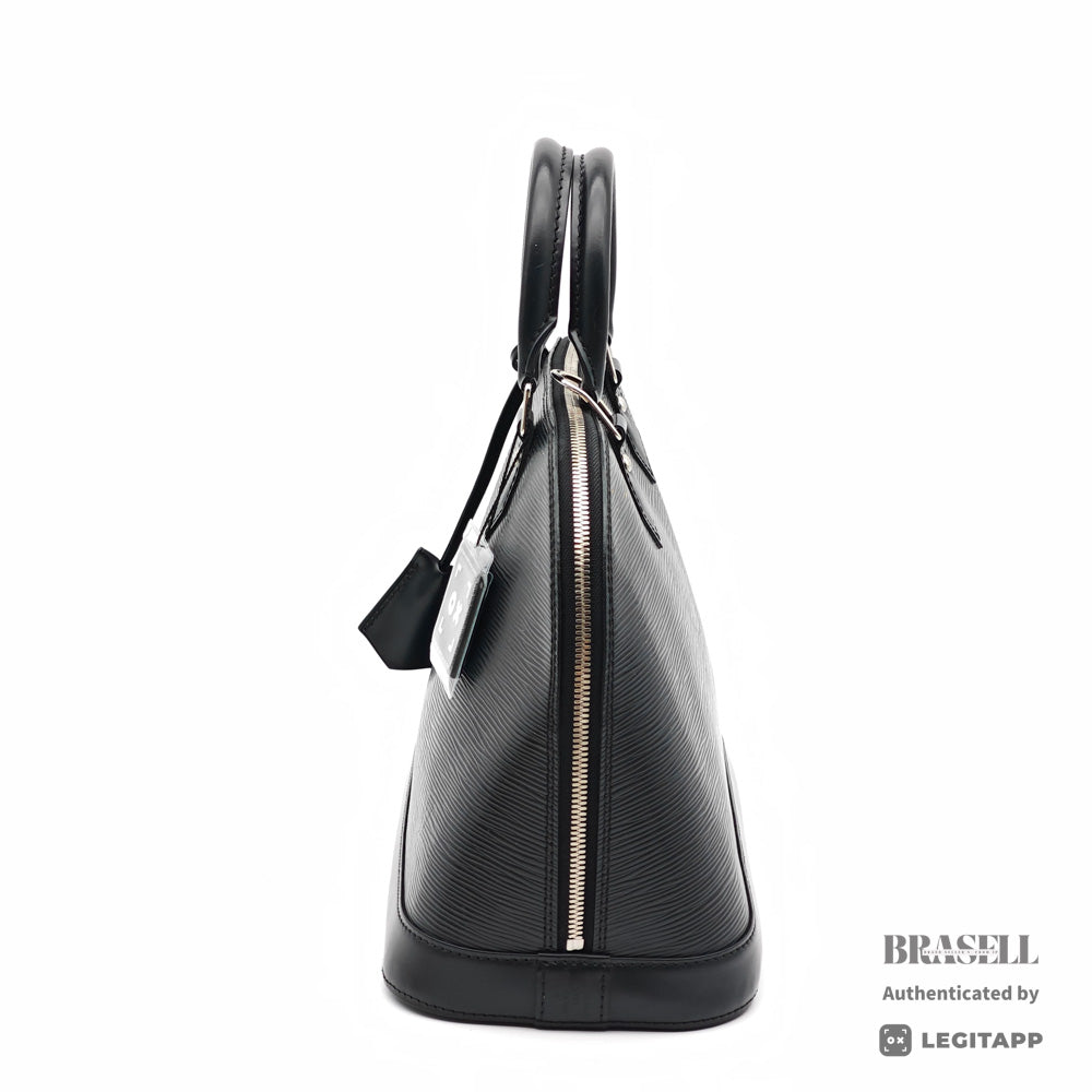 LOUIS VUITTON Alma PM Epi Leather Black Hand Bag M52142 【ImportFeeFREE】