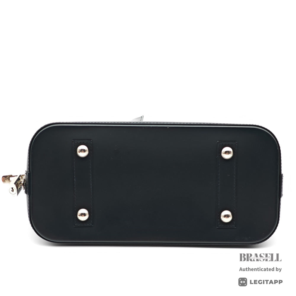 LOUIS VUITTON Alma PM Epi Leather Black Hand Bag M52142 【ImportFeeFREE】