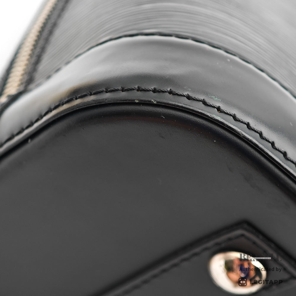 LOUIS VUITTON Alma PM Epi Leather Black Hand Bag M52142 【ImportFeeFREE】
