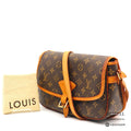 LOUIS VUITTON Solongne Monogram Canvas Brown Shoulder Bag 【ImportFeeFREE】