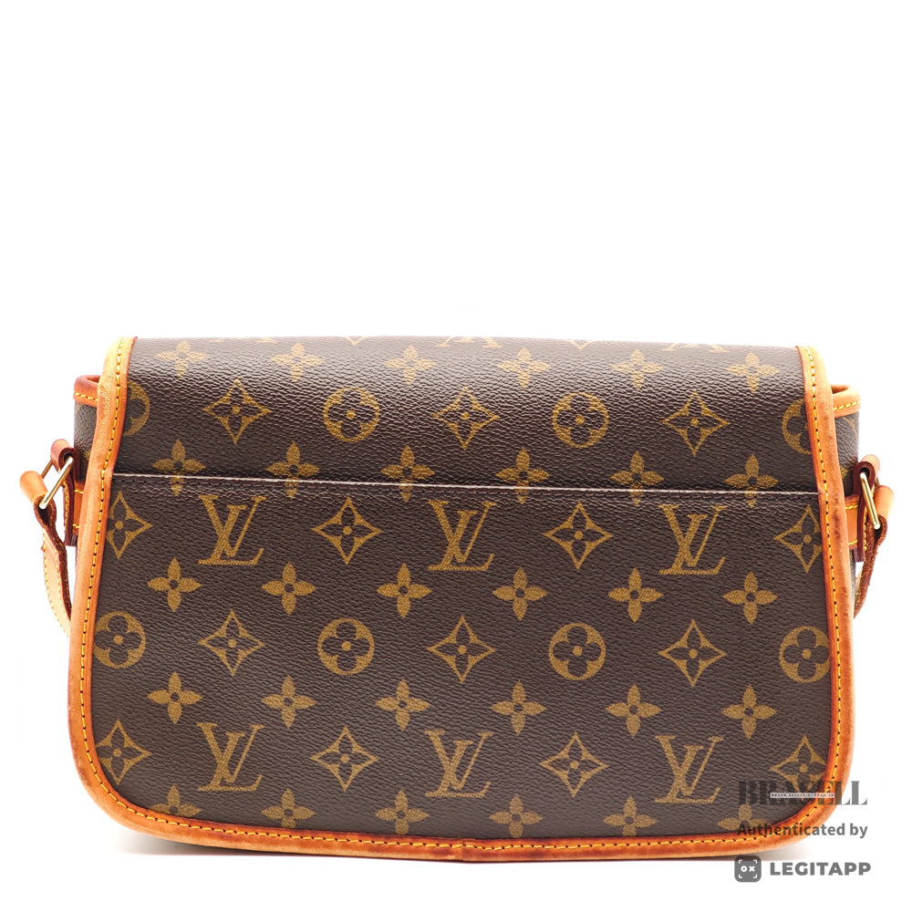 LOUIS VUITTON Solongne Monogram Canvas Brown Shoulder Bag 【ImportFeeFREE】