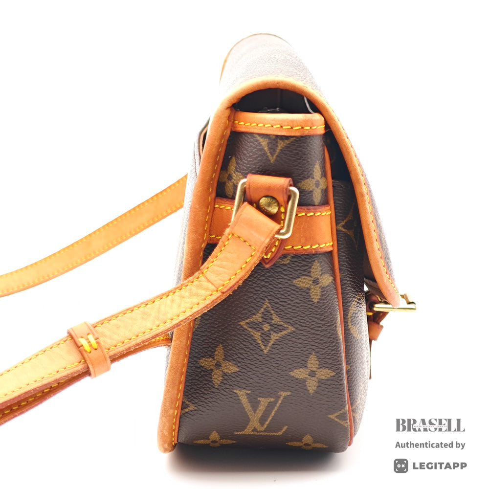 LOUIS VUITTON Solongne Monogram Canvas Brown Shoulder Bag 【ImportFeeFREE】