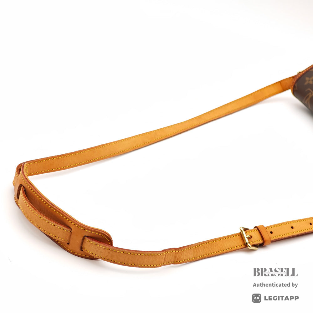 LOUIS VUITTON Solongne Monogram Canvas Brown Shoulder Bag 【ImportFeeFREE】