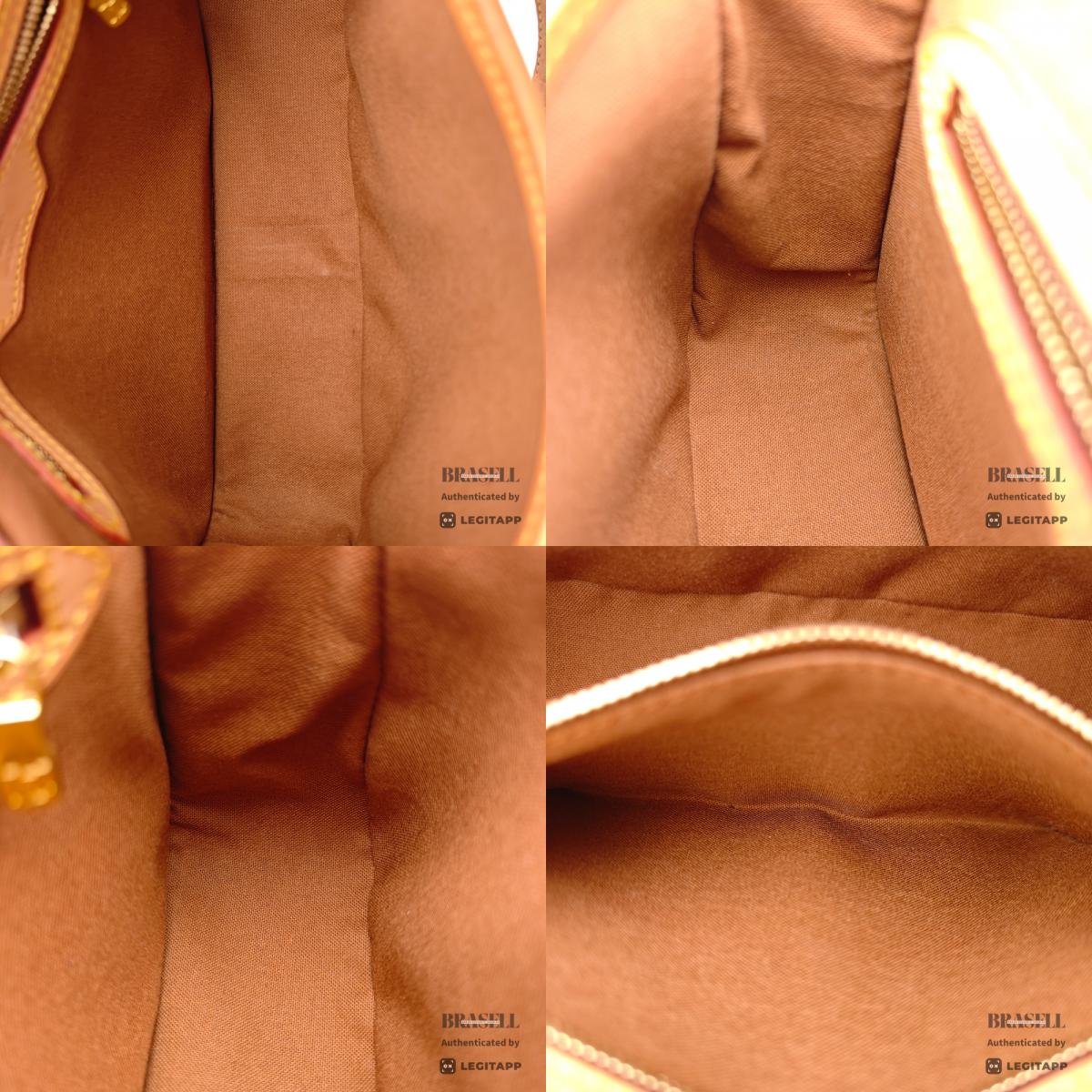 LOUIS VUITTON Solongne Monogram Canvas Brown Shoulder Bag 【ImportFeeFREE】