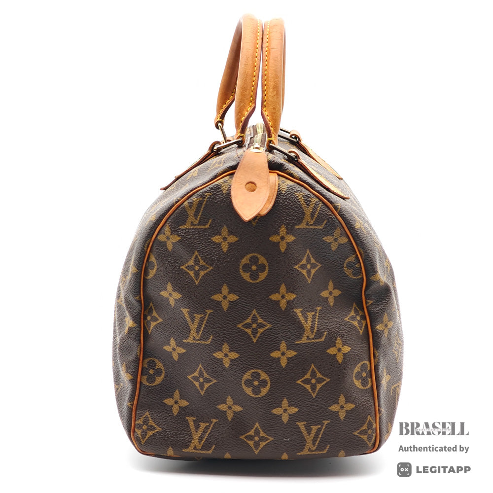 LOUIS VUITTON Speedy 30 Monogram Canvas Brown Hand Bag M41526 【ImportFeeFREE】