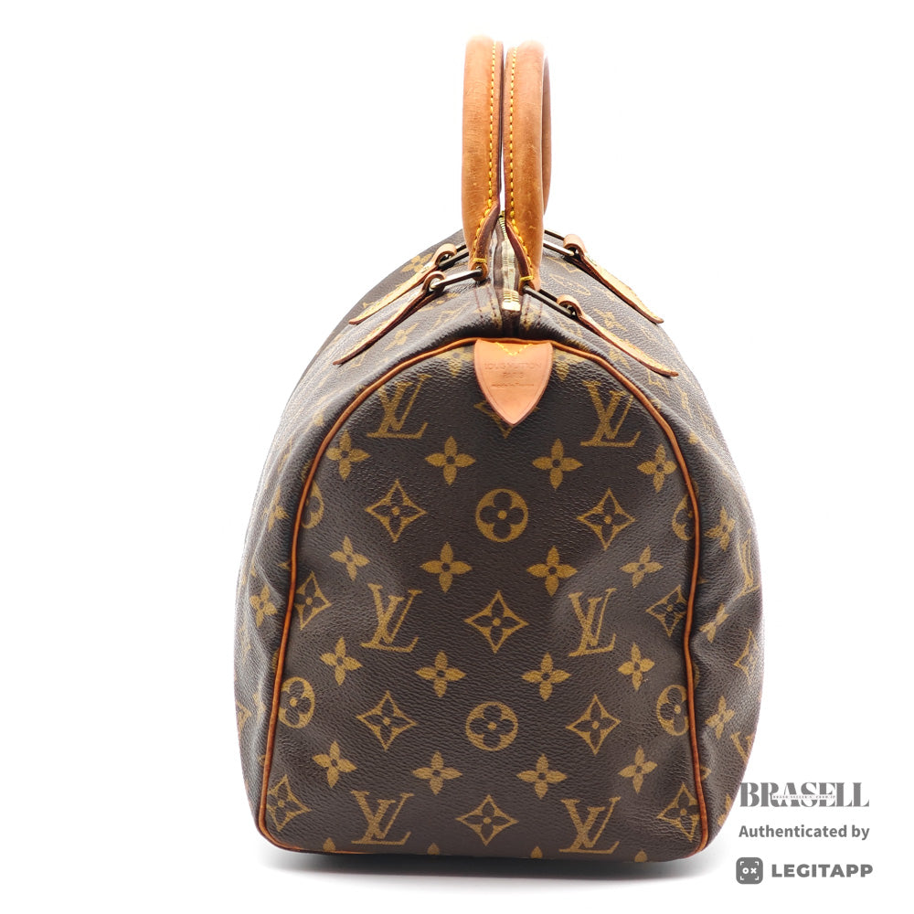 LOUIS VUITTON Speedy 30 Monogram Canvas Brown Hand Bag M41526 【ImportFeeFREE】