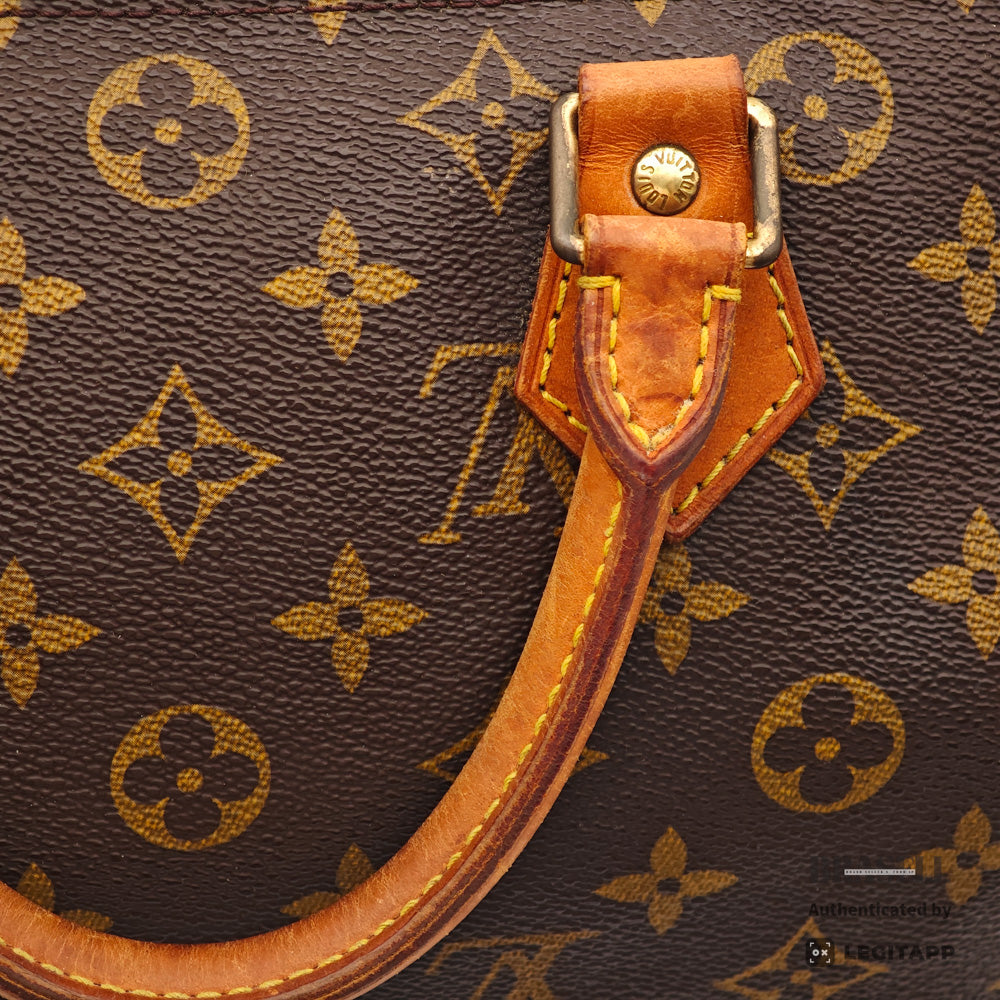 LOUIS VUITTON Speedy 30 Monogram Canvas Brown Hand Bag M41526 【ImportFeeFREE】