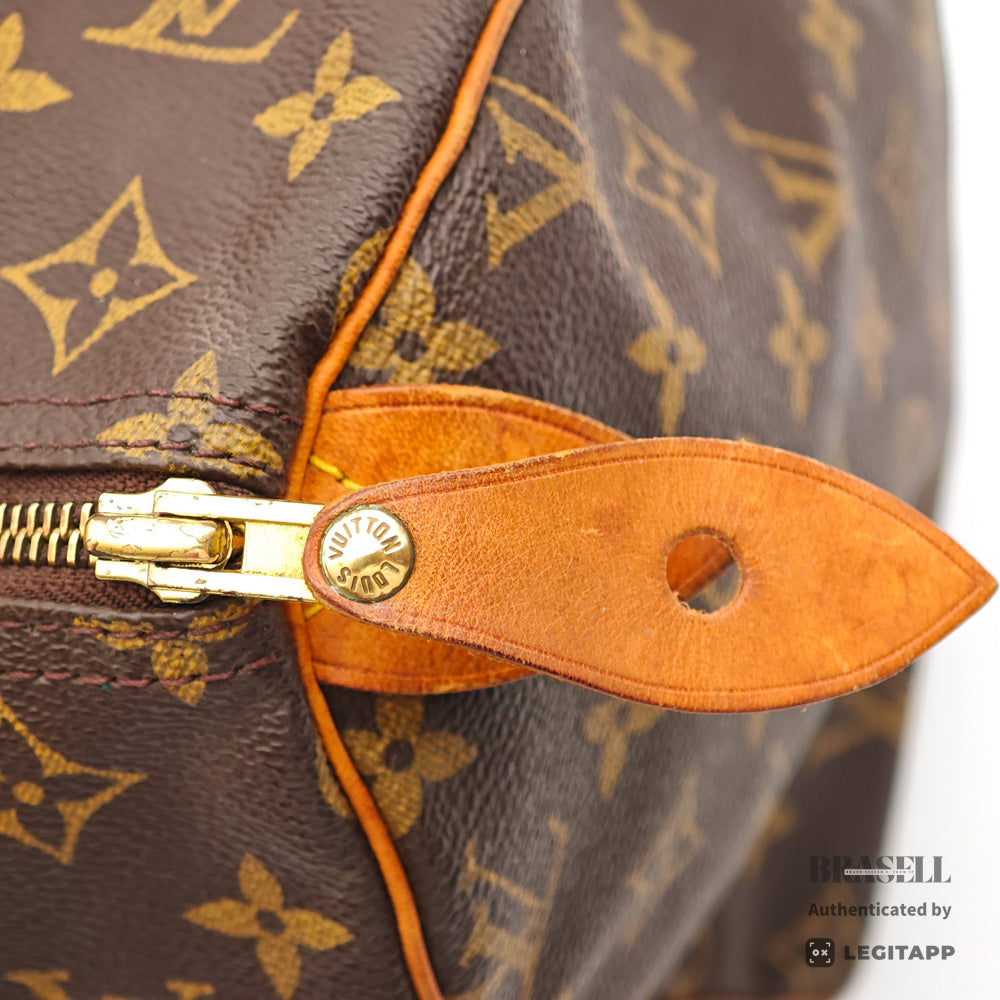 LOUIS VUITTON Speedy 30 Monogram Canvas Brown Hand Bag M41526 【ImportFeeFREE】