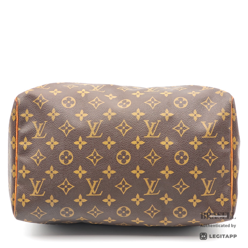 LOUIS VUITTON Speedy 30 Monogram Canvas Brown Hand Bag M41526 【ImportFeeFREE】