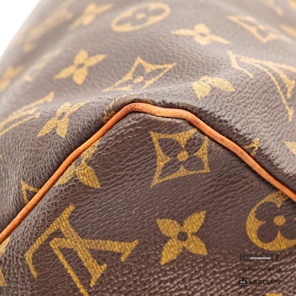 LOUIS VUITTON Speedy 30 Monogram Canvas Brown Hand Bag M41526 【ImportFeeFREE】