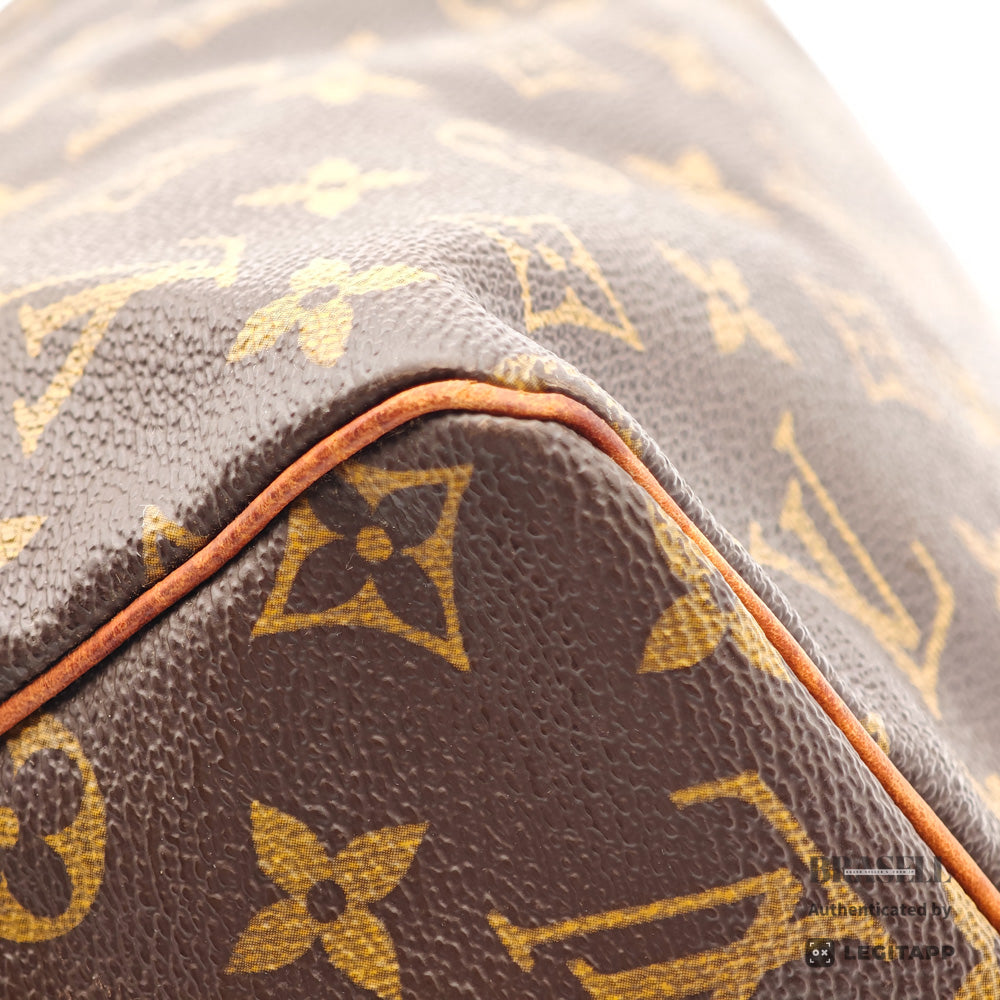 LOUIS VUITTON Speedy 30 Monogram Canvas Brown Hand Bag M41526 【ImportFeeFREE】